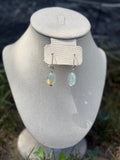 Fairy Spell Opalite Crystal Earrings – Handcrafted Dangle Jewelry for Dreamers and Magic Lovers