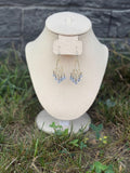 Siren's Treasures Chandelier Crystal Earrings, Sparkling Ocean-Inspired Jewelry, Ideal Gift for Fantasy & Costume Enthusiasts
