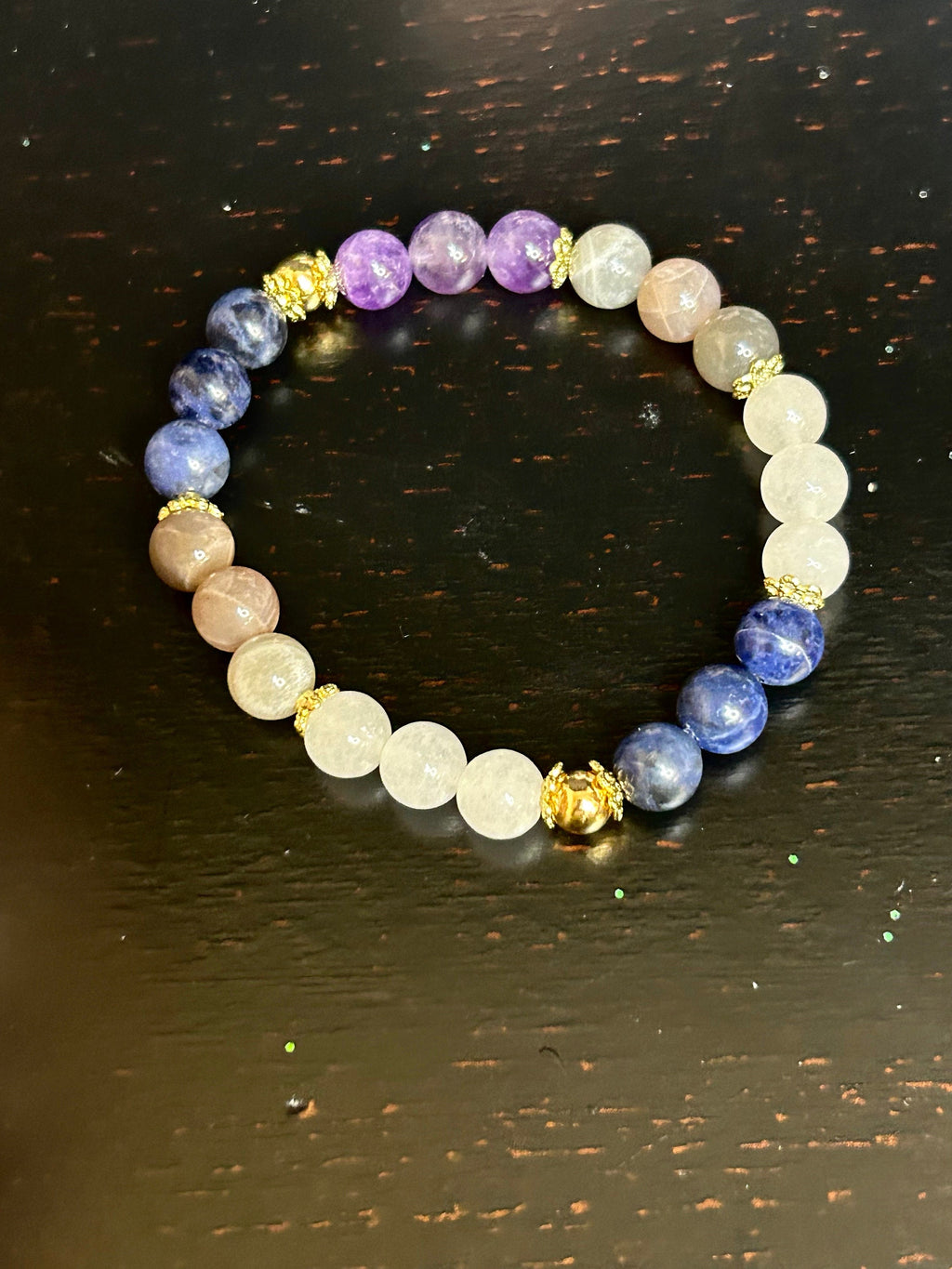 Peaceful Sleep Crystal Bracelet